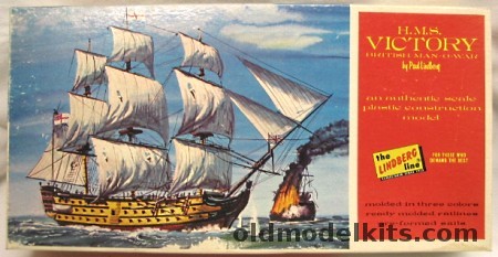 Lindberg HMS Victory - British Man-O-War, 829-150 plastic model kit